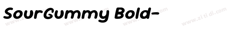 SourGummy Bold字体转换 SourGummy Bold字体转换
